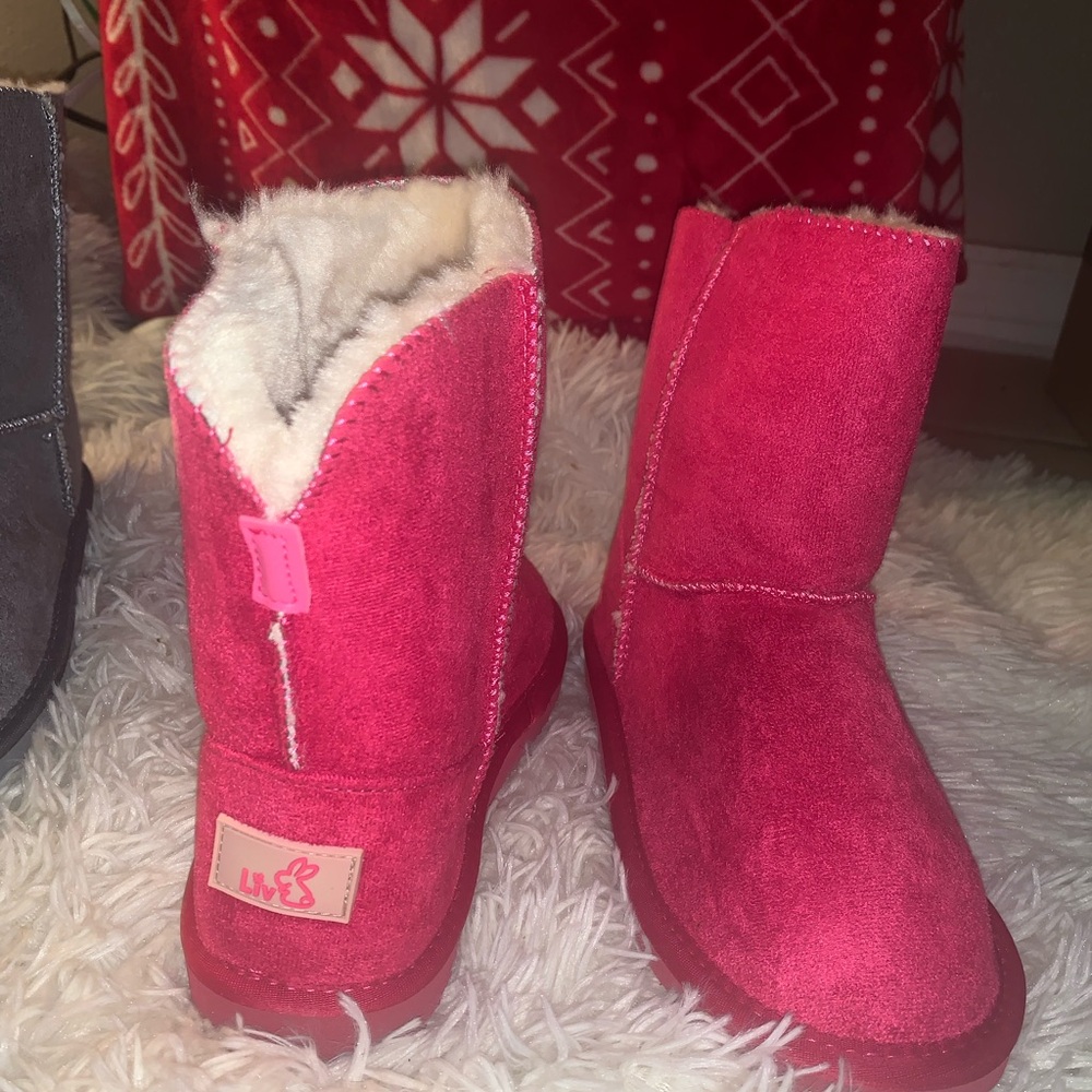 Live 2 pair children boots